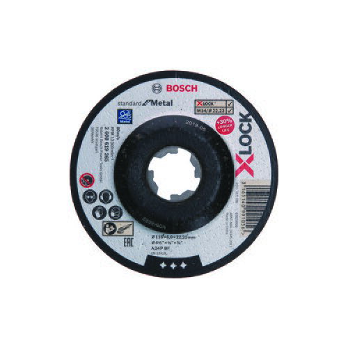 Bosch Brusne ploče s udubljenim sredi&scaron;tem Standard for Metal X-LOCK 2608619365 Cene