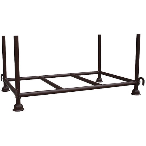 Eichinger okvir za zlaganje, dxšxv 1200 x 820 x 700 mm, z 1 prečno cevjo, čokoladno rjave barve Cene