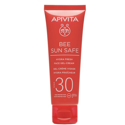 Apivita bee sun safe hydra fresh gel krema za lice SPF30, 50 ml Slike