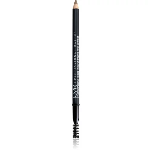 NYX Professional Makeup Eyebrow Powder Pencil svinčnik za obrvi 1,4 g odtenek EPP08 Ash Brown