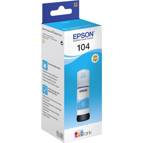 Epson Originalna steklenička 104 Cyan - C13T00P240 [Ml-65], (20304886) Cene