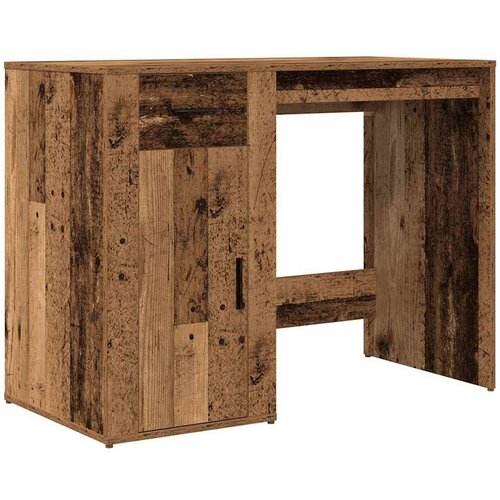  Pisalna miza iz starega lesa 100x49x75 cm Izoblikovan les Slike