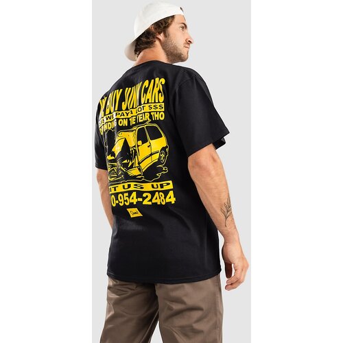 Donut Junk Cars T-shirt black Cene