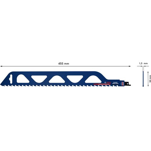 Bosch Brzeszczot za Step Saw Expert S2243HM 455mm /1 PCS., (21836532) Slike