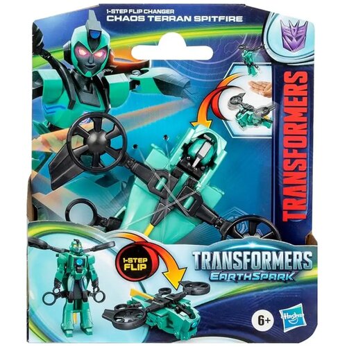 Hasbro Transformers EarthSpark: Chaos Terran Spitfire figura koja se transformira u 1 koraku - Cijene