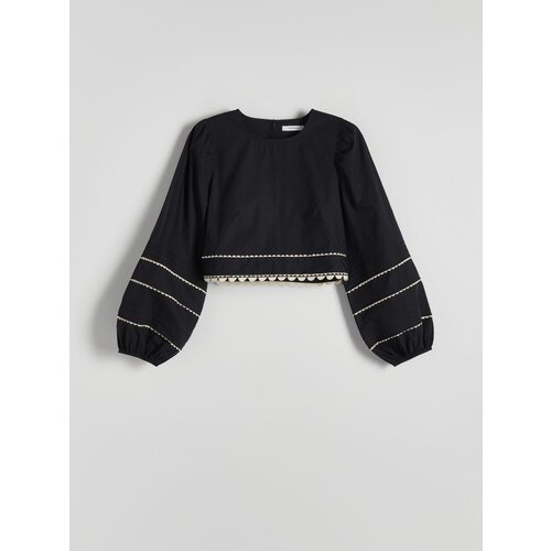 Reserved Ladies` blouse - črna Slike