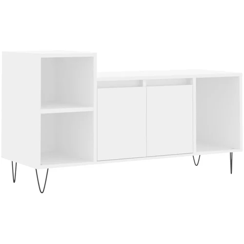 MAISON CHIC TV omarica - TV stojalo - Televizijska omarica bela 100x35x55 cm inženirski les, (21699782)