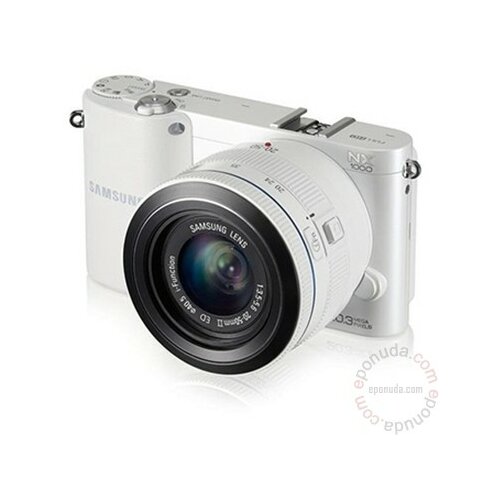 Samsung NX1000 White digitalni fotoaparat Slike