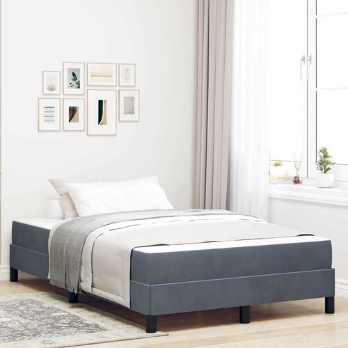 Box spring krevet Tamno siva 120 x 220 cm tkanina Cene