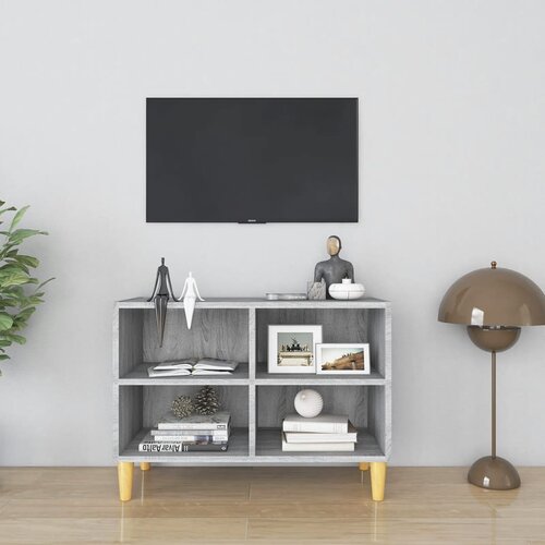 vidaXL TV ormarić s nogama od drva boja hrasta sonome 69,5x30x50 cm Cijene