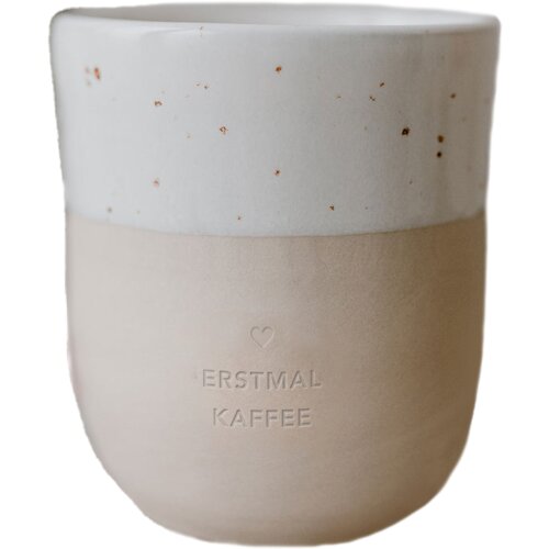 Eulenschnitt skodelica "erstmal kaffee" Cene