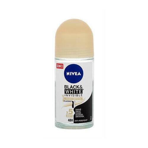 Nivea Black & White Invisible Silky Smooth 48h antiperspirant za občutljivo kožo po britju 50 ml za ženske Cene