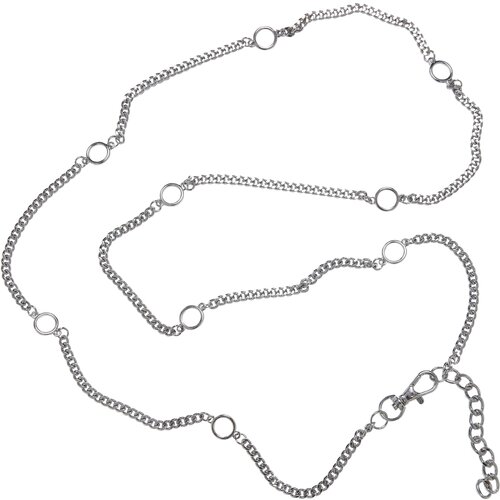 Urban Classics Accessoires Universe Body Chain silver Cene