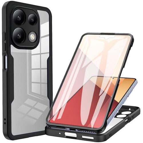 Techsuit ColorVerse 360 Series obostrana za&scaron;titna maska za Xiaomi Redmi Note 13 5G &ndash; crna Cijene