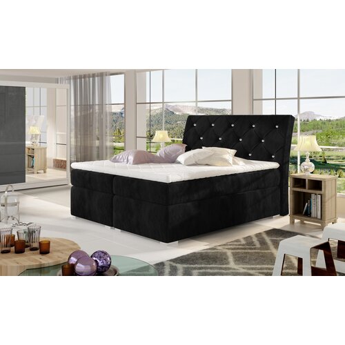 ELTAP Boxspring krevet Balvin s glamuroznim zavretkom-160x200-Kronos 07 Slike