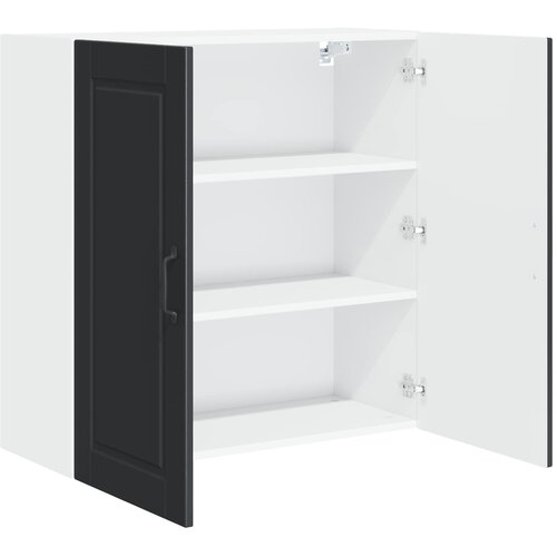  Ormar za Zid Crna 80 x 31 x 80 cm Konstruirano drvo Slike