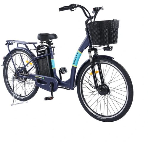 Galaxy električni bicikl dakota 26" 250W 36V/12Ah plava Cene