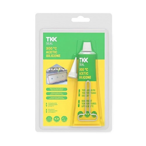 Tkk Silikon Acetat Seal 300&amp;deg;C crveni 60ml 160672 Slike