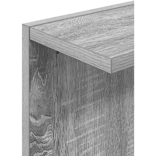  Polica na zidu Siva Sonoma 22 x 15 x 100 cm Konstruirano drvo Slike