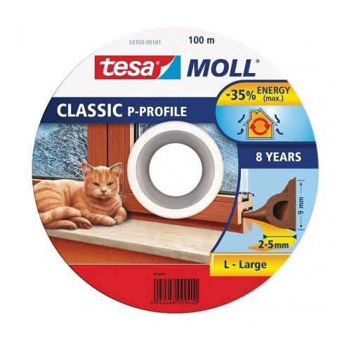 Tesa termoband dihtung guma braon P profil Slike