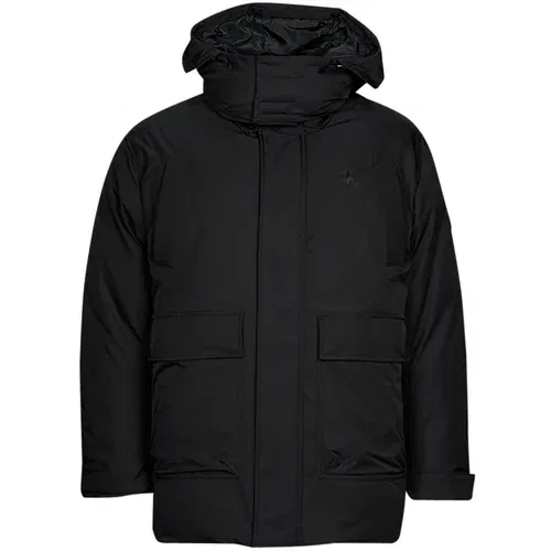 Calvin Klein Jeans NON-DOWN TECHNICAL PARKA Crna