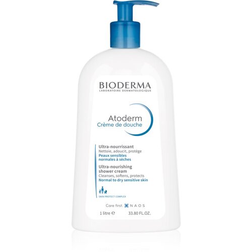 Bioderma Atoderm Shower Cream hranilna krema za prhanje za normalno in suho občutljivo kožo 1000 ml Cene