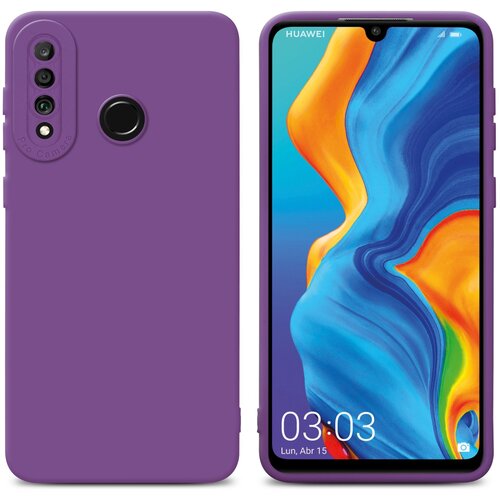 Cadorabo Case, združljiv s Huawei v tekočini mat vijolično - za&scaron;čitno prevleko iz fleksibilnega silikona TPU, (20595932) Cene