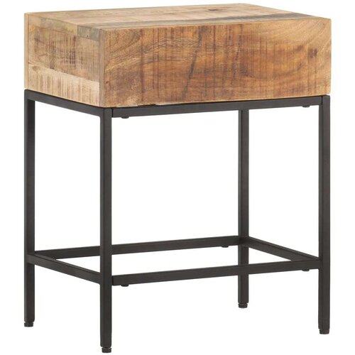 vidaXL Stranska mizica 40x30x50 cm trden robusten mangov les Cene