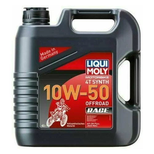 LIQUI-MOLY 3052 Motorbike 4T Synth 10W-50 Offroad Race 4L Motorno ulje