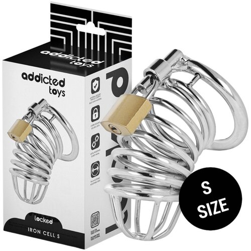 Addicted Toys Locked Kletka Za Penis Iron Cell (s) Slike