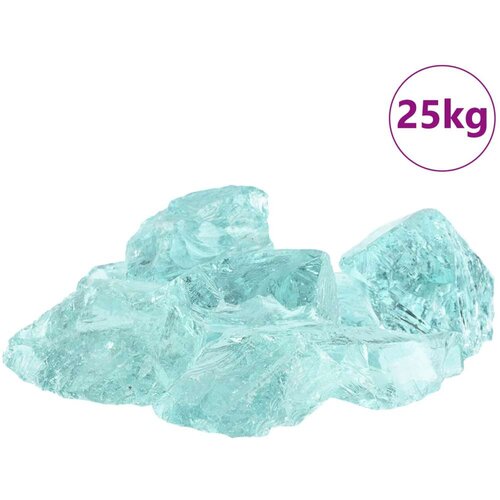 vidaXL Vrtne kamenine Turkizna 12 cm Steklo, (5000161621) Cene