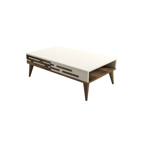 Woody Fashion valensiya - walnut, cream walnutcream coffee table Slike