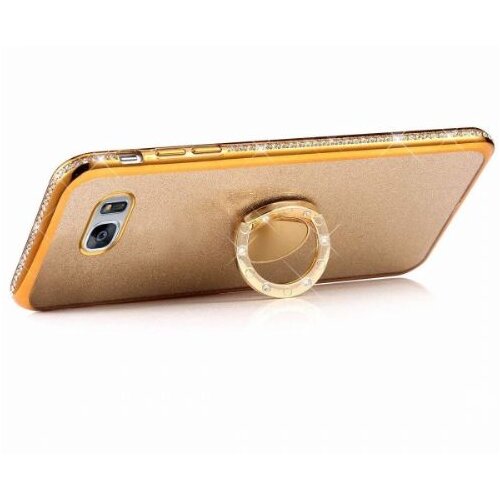 Nillkin Silikonski ovitek RING za Samsung Galaxy S10e G970 zlat z ble&amp;scaron;čicami Slike