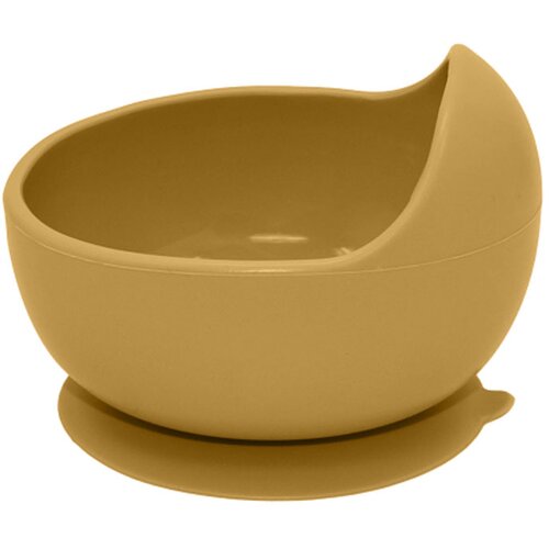 Petite & Mars Take&Match Silicone Bowl skledica s priseskom Intense Ochre 6 m+ 360 ml Cene