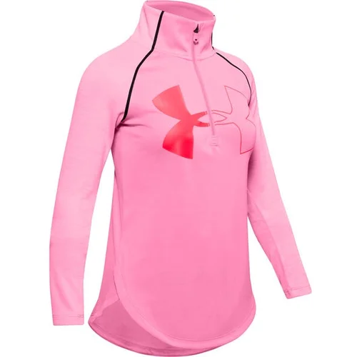 Under Armour Tech Graphic Big Logo 1/2 Zip S T-shirt for a girl