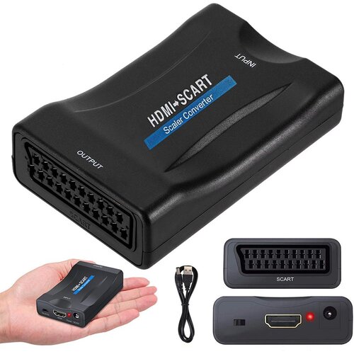  Adapter pretvarač HDMI u scart AV euro FULL HD Slike