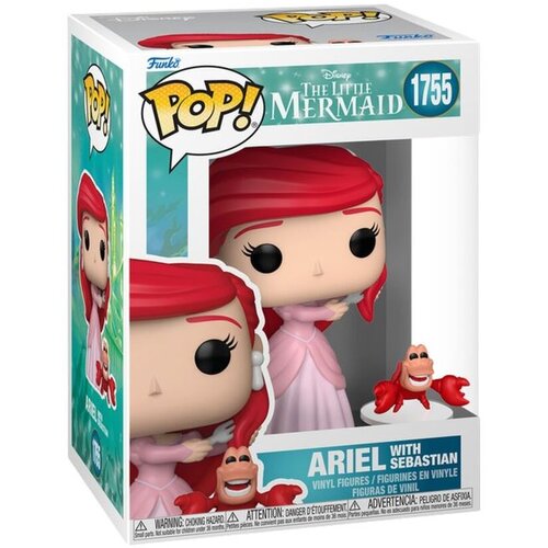 Disney Funko POP &amp;amp; Buddy figura The Little Mermaid - Ariel with Sebastian, 9,9 cm Slike
