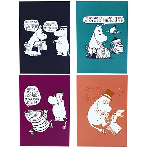 Half Moon Bay Moomin - Agende A6 set 4 Moomin I Want To Write Now Cene