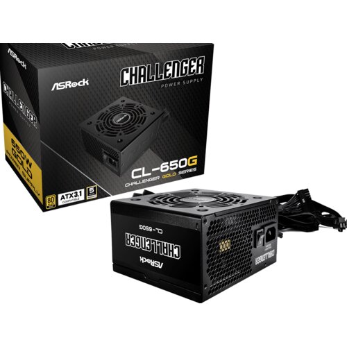 AsRock PSU 650W Gold, CL80PLUS, 120mm fan, ATX 3.1PCIe 5.1 Cijene