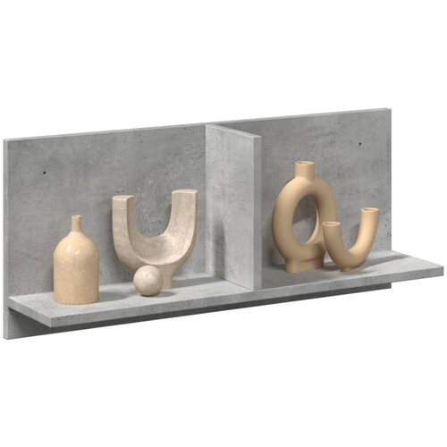 vidaXL Zidni ormarić 70x16,5x30 cm siva boja hrasta konstruirano drvo Cijene