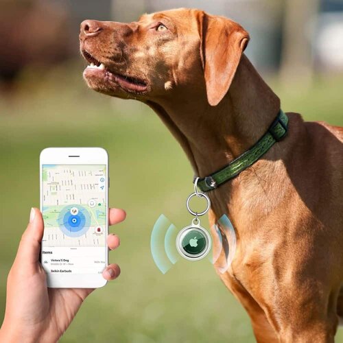 TECH-PROTECT IKONA ETUIJI ZA APPLE AIRTAG 1 / 2 PAKIRANJE 4 KOS. - prozorni Slike