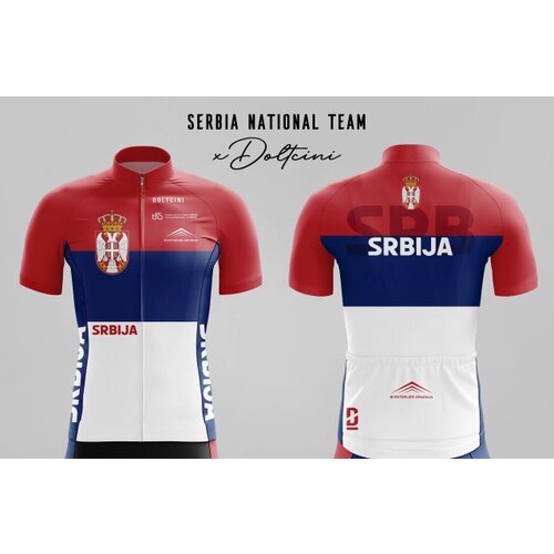 Doltcini Biciklistički dres reprezentacije Srbije,3XL veličina Slike