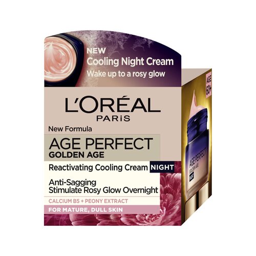 L&amp;acute;Or&amp;eacute;al Paris age perfect golden age krema za obraz proti gubam za zrelo kožo 50 ml za ženske Slike
