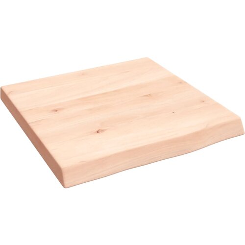 Maison Chic Stenska polica - Viseča Polica 40x40x(2-4) cm neobdelana trdna hrastovina, (21784782) Cene