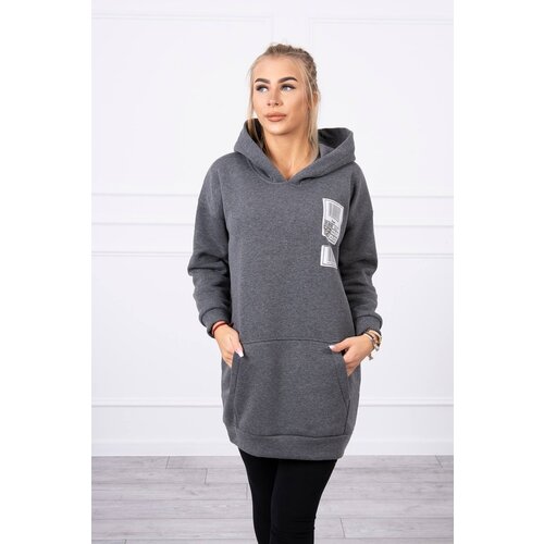 Kesi Hoodie with graphite patches Slike