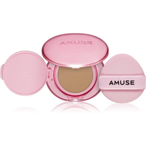 AMUSE Dew Power Vegan Cushion dolgoobstojni tekoči puder v gobici za posvetlitev in zgladitev kože odtenek 04 Tan 15 g Cene