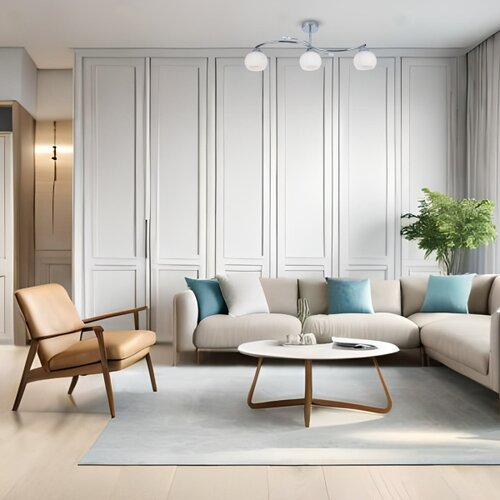  Luster na &amp;scaron;ipci CONNOR 3xE27/15W/230V sjajni hrom/bela Slike