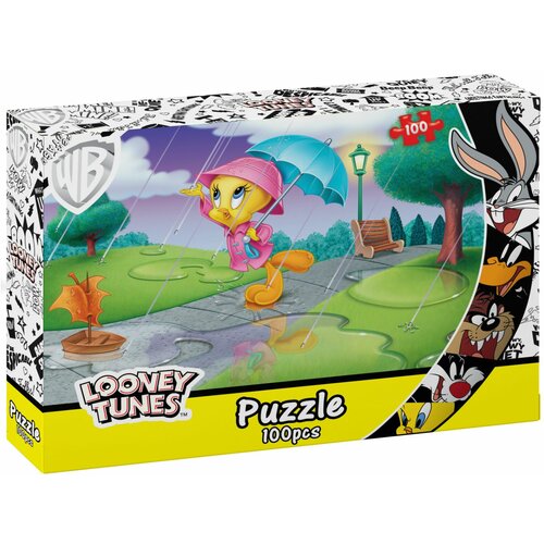 Warner Bros Puzzle - Looney Tunes Kišni dan (LTC026514) - 100 delova Slike