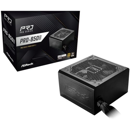 AsRock PSU 850W Gold, Pro80PLUS, 120mm fan, ATX 3.1PCIe 5.1 Cijene