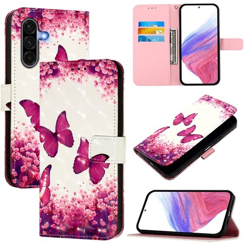 SUNSKY Eleganten etui ovitek za Samsung A36 / A37 / A56, Metulj Slike